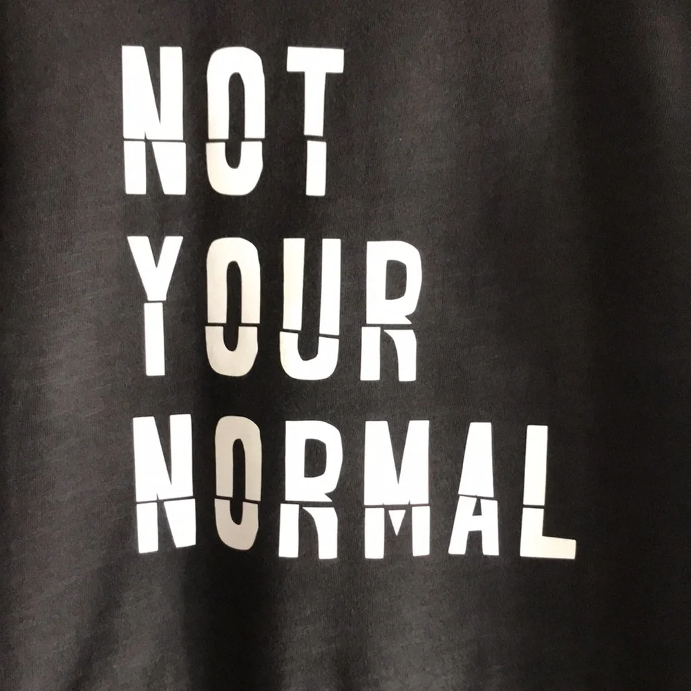 New Lucky Brand Women’s “Not Your Normal” Crew Love💖Tee - Picture 3 of 5